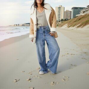 FREE PEOPLE Diogo Sherpa Coat